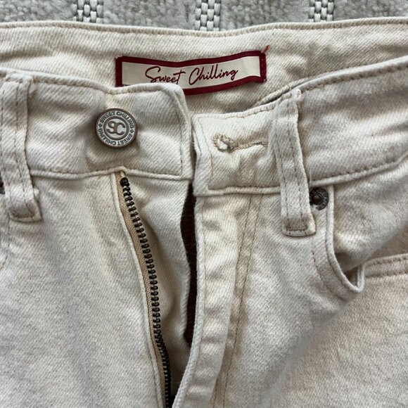 Sweet Chilling Le Club Flare Cutout Jean, in size M - Picture 4 of 11